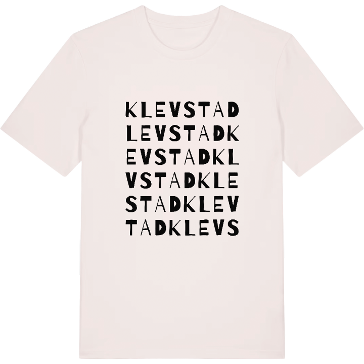 Klevstad ordlek t-shirt – t-shirt från PinShirt