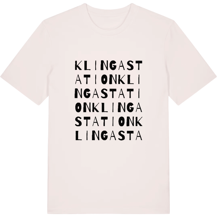 Klinga station ordlek t-shirt – t-shirt från PinShirt