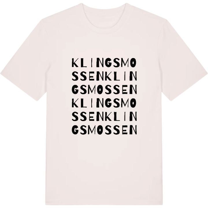 Klingsmossen ordlek t-shirt – t-shirt från PinShirt