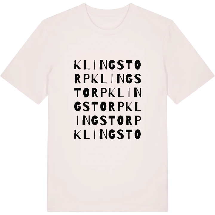 Klingstorp ordlek t-shirt – t-shirt från PinShirt