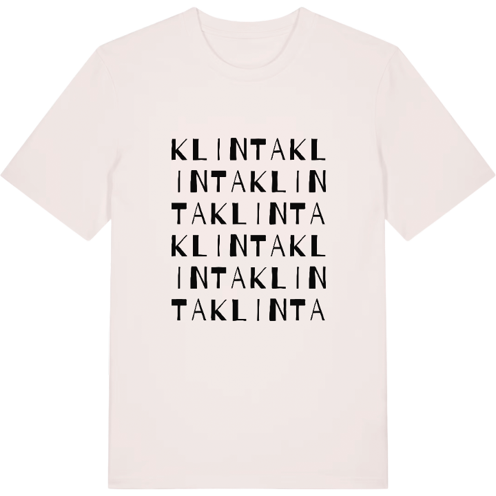 Klinta ordlek t-shirt – t-shirt från PinShirt
