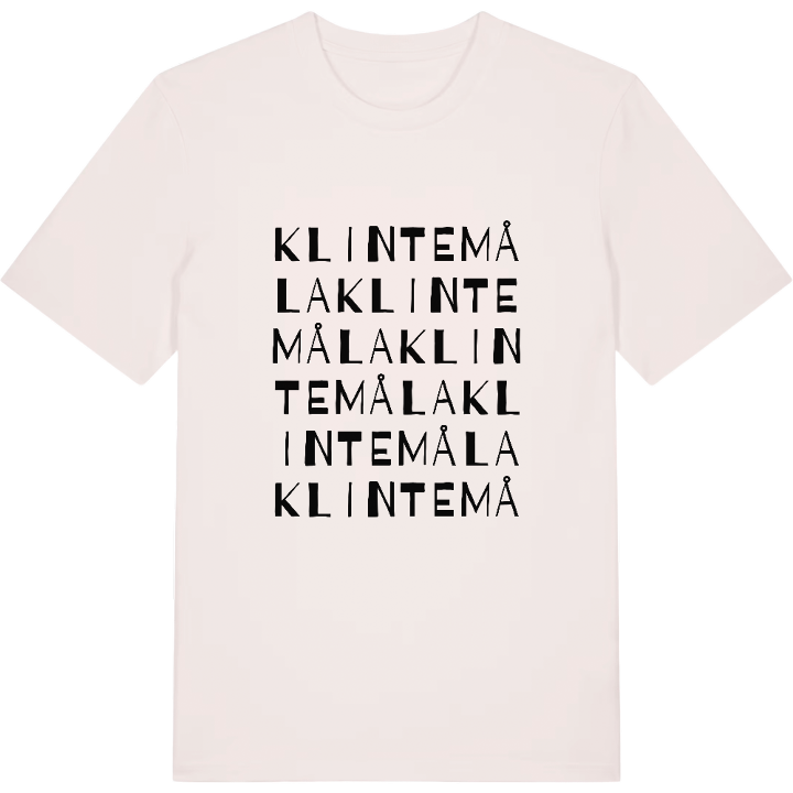 Klintemåla ordlek t-shirt – t-shirt från PinShirt