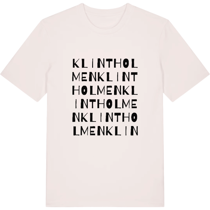 Klintholmen ordlek t-shirt – t-shirt från PinShirt