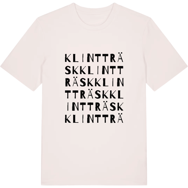 Klintträsk ordlek t-shirt – t-shirt från PinShirt