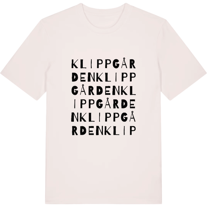 Klippgården ordlek t-shirt – t-shirt från PinShirt