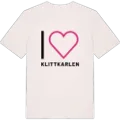 Jag älskar Klittkarlen t-shirt stort tryck