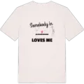 Någon i Klockaregården älskar mig t-shirt