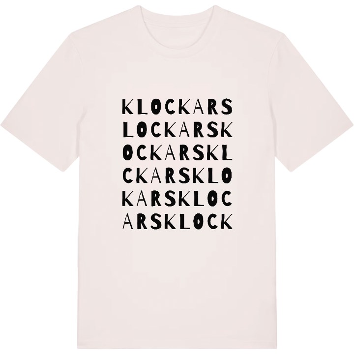 Klockars ordlek t-shirt – t-shirt från PinShirt
