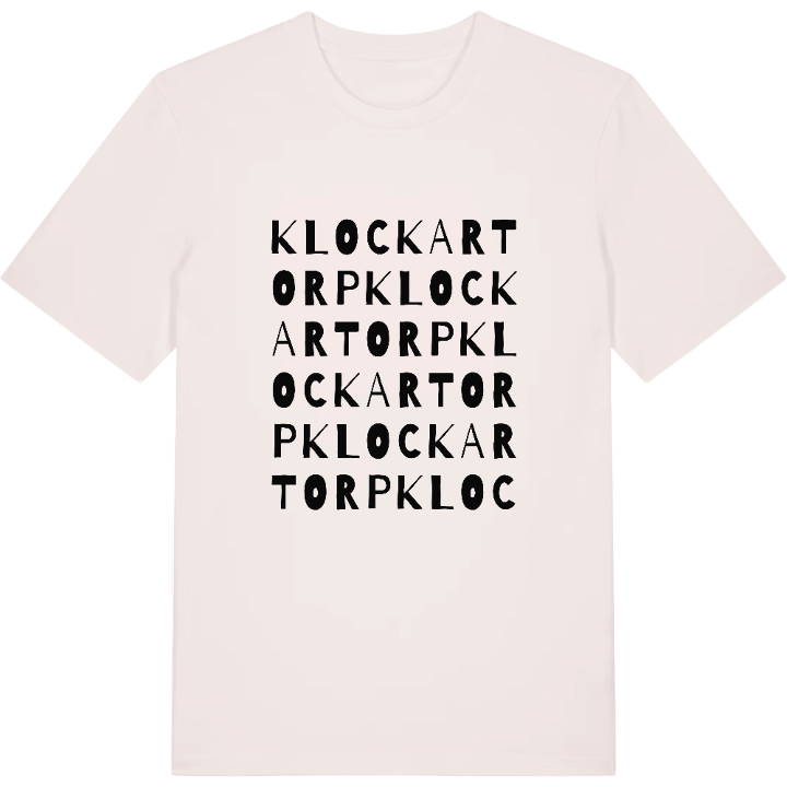 Klockartorp ordlek t-shirt – t-shirt från PinShirt