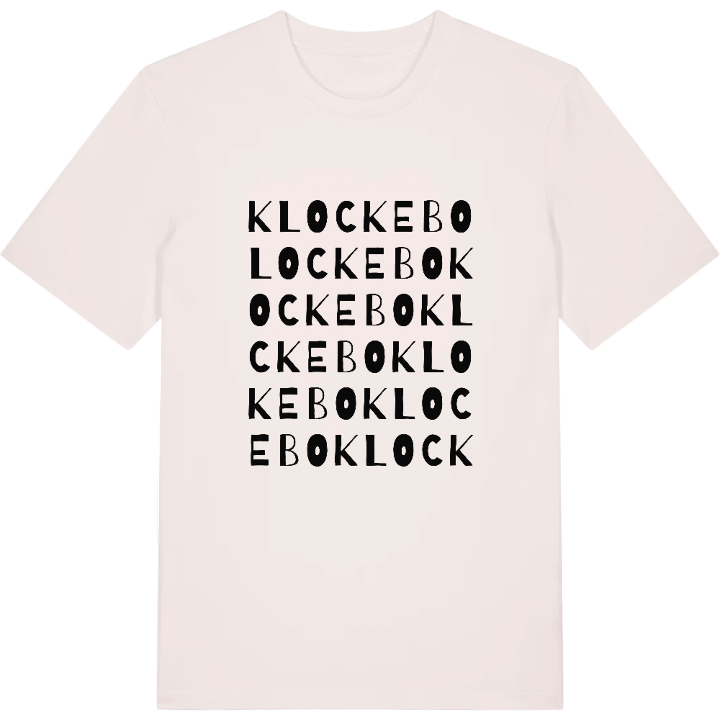 Klockebo ordlek t-shirt – t-shirt från PinShirt