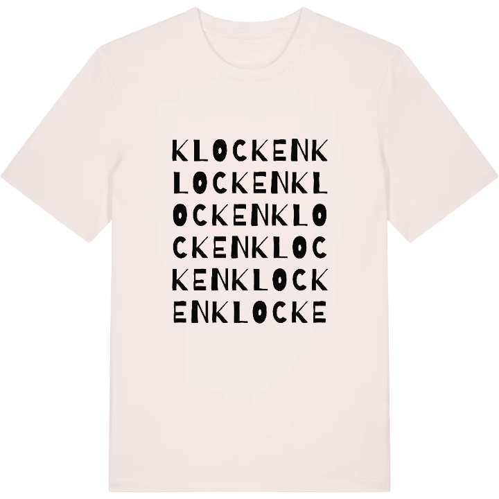 Klocken ordlek t-shirt – t-shirt från PinShirt