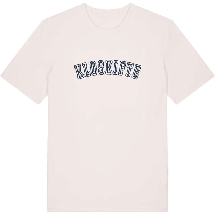 Kloskifte college t-shirt – t-shirt från PinShirt