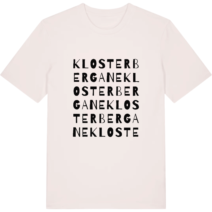 Klosterbergane ordlek t-shirt – t-shirt från PinShirt