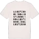 Klosternoläng ordlek t-shirt