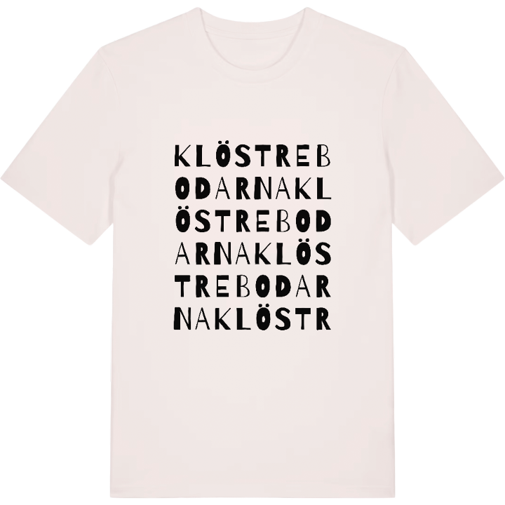 Klöstrebodarna ordlek t-shirt – t-shirt från PinShirt
