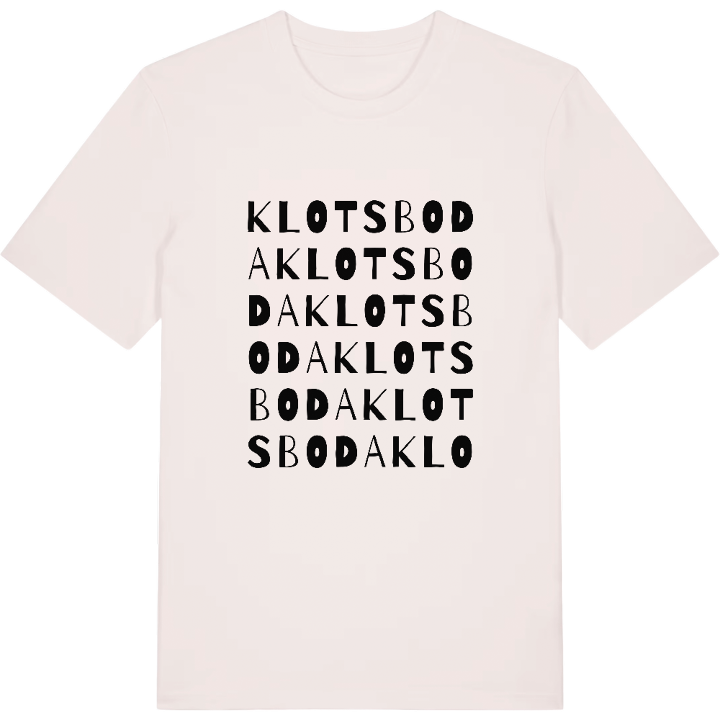 Klotsboda ordlek t-shirt – t-shirt från PinShirt