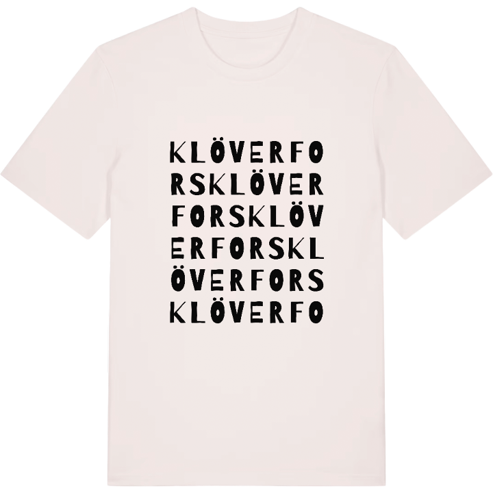 Klöverfors ordlek t-shirt – t-shirt från PinShirt