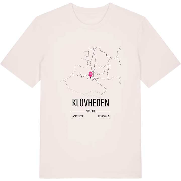 Klovheden karta t-shirt – t-shirt från PinShirt