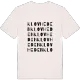 Klovheden ordlek t-shirt