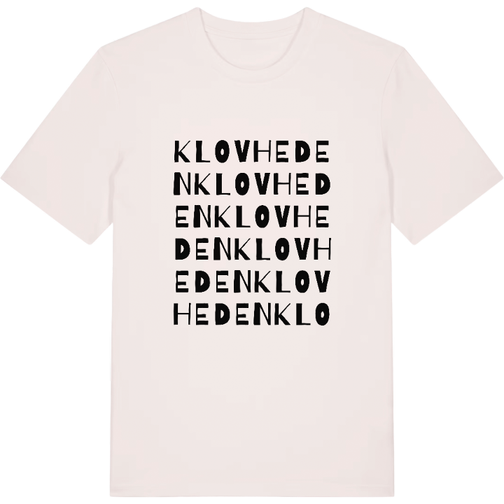 Klovheden ordlek t-shirt – t-shirt från PinShirt