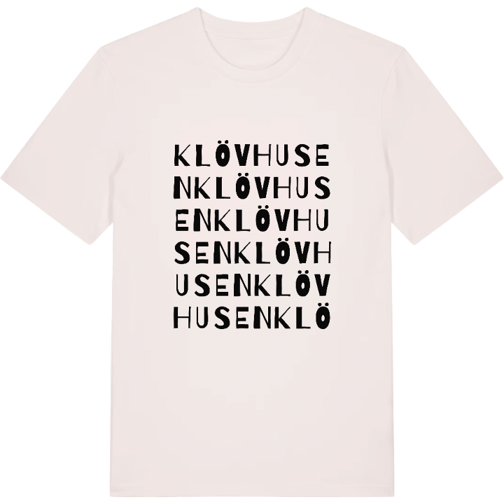 Klövhusen ordlek t-shirt – t-shirt från PinShirt
