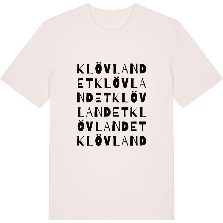 Klövlandet ordlek t-shirt – t-shirt från PinShirt