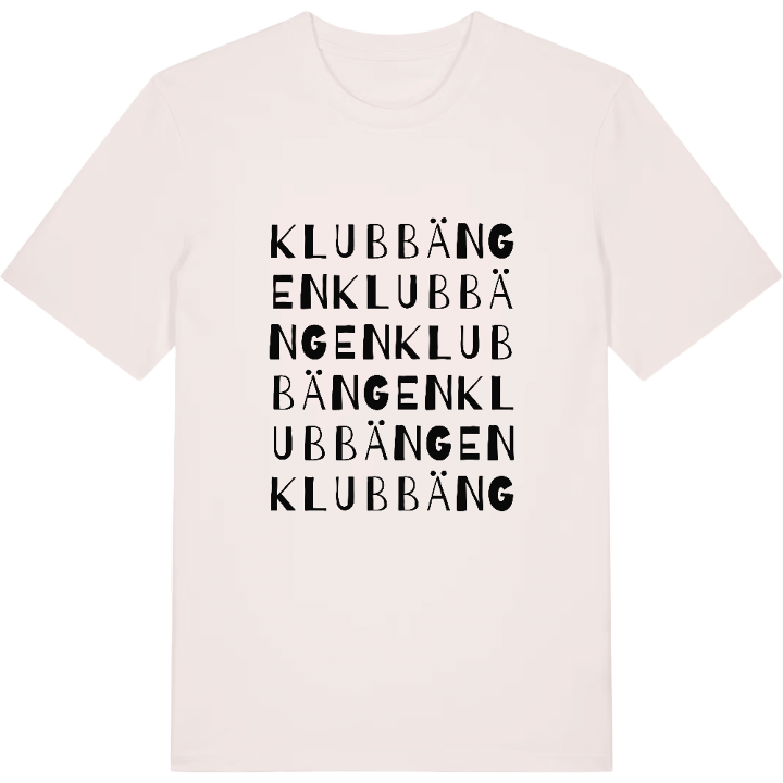 Klubbängen ordlek t-shirt – t-shirt från PinShirt