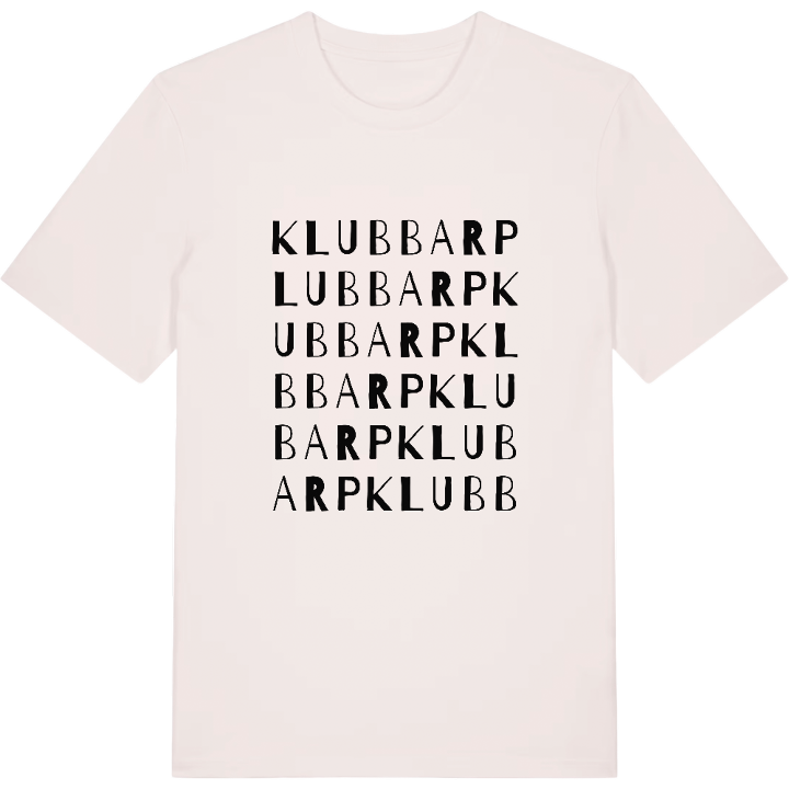 Klubbarp ordlek t-shirt – t-shirt från PinShirt