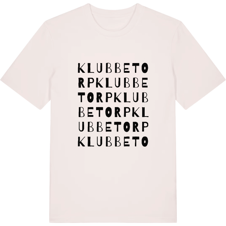 Klubbetorp ordlek t-shirt – t-shirt från PinShirt