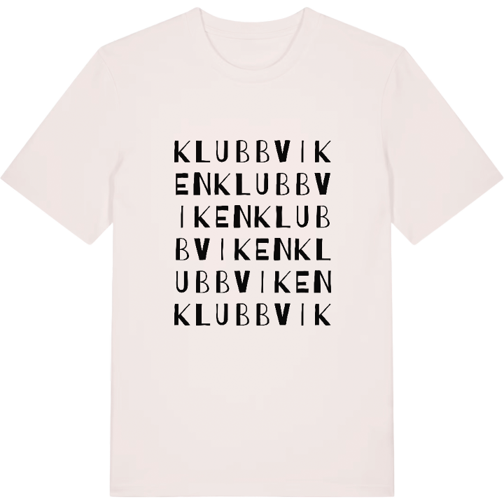 Klubbviken ordlek t-shirt – t-shirt från PinShirt