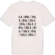 Klunkås ordlek t-shirt