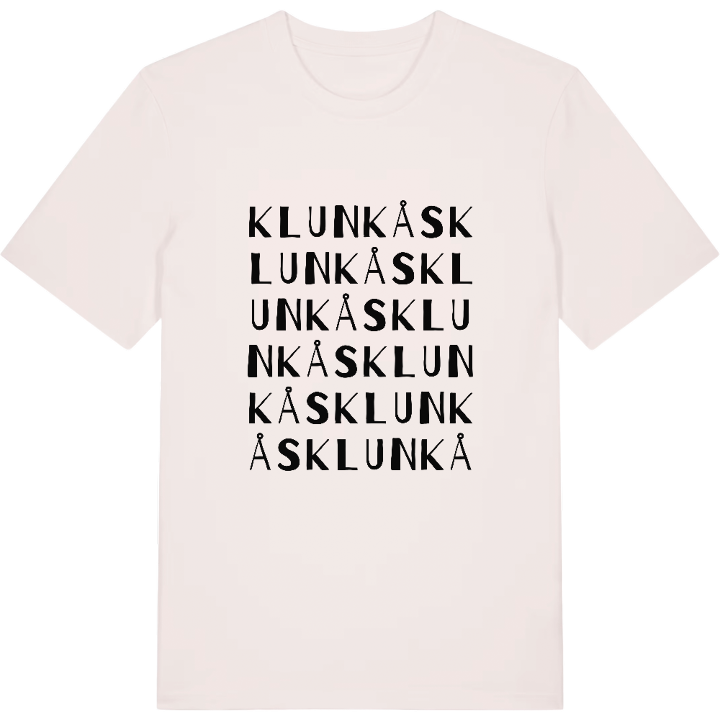 Klunkås ordlek t-shirt – t-shirt från PinShirt
