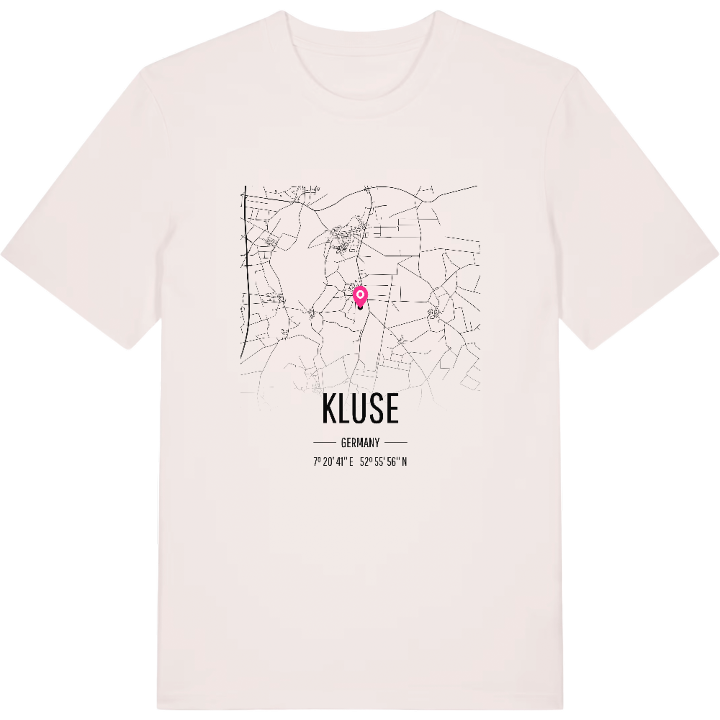 Kluse karta t-shirt – t-shirt från PinShirt