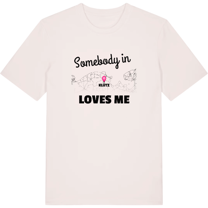Någon i Klütz älskar mig t-shirt – t-shirt från PinShirt
