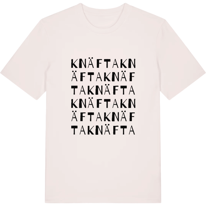 Knäfta ordlek t-shirt – t-shirt från PinShirt
