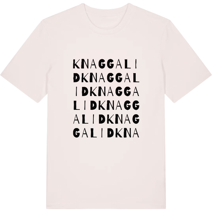 Knaggalid ordlek t-shirt – t-shirt från PinShirt