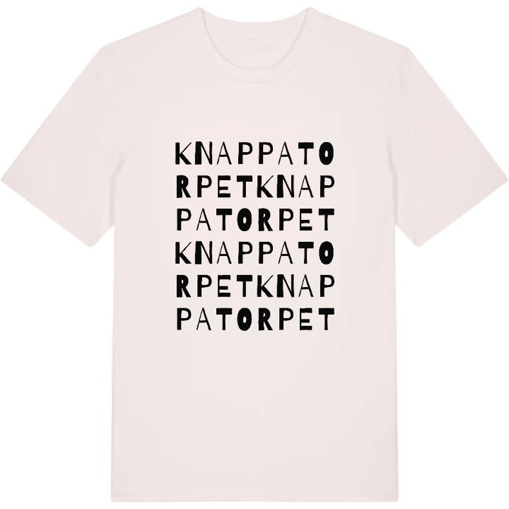 Knappatorpet ordlek t-shirt – t-shirt från PinShirt