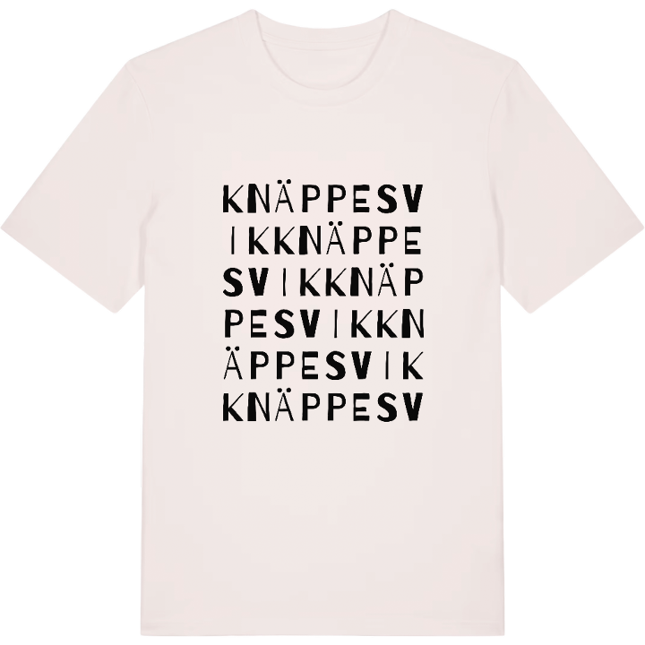 Knäppesvik ordlek t-shirt – t-shirt från PinShirt