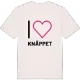 Jag älskar Knäppet t-shirt stort tryck