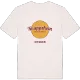 Knappshem cirkel t-shirt