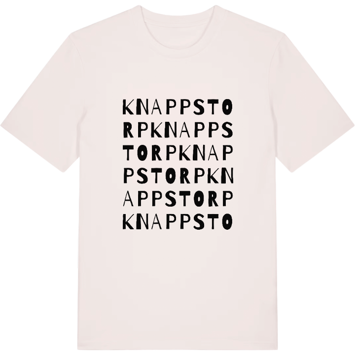 Knappstorp ordlek t-shirt – t-shirt från PinShirt