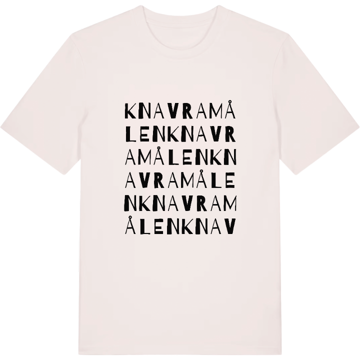 Knavramålen ordlek t-shirt – t-shirt från PinShirt