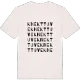 Knekttuve ordlek t-shirt