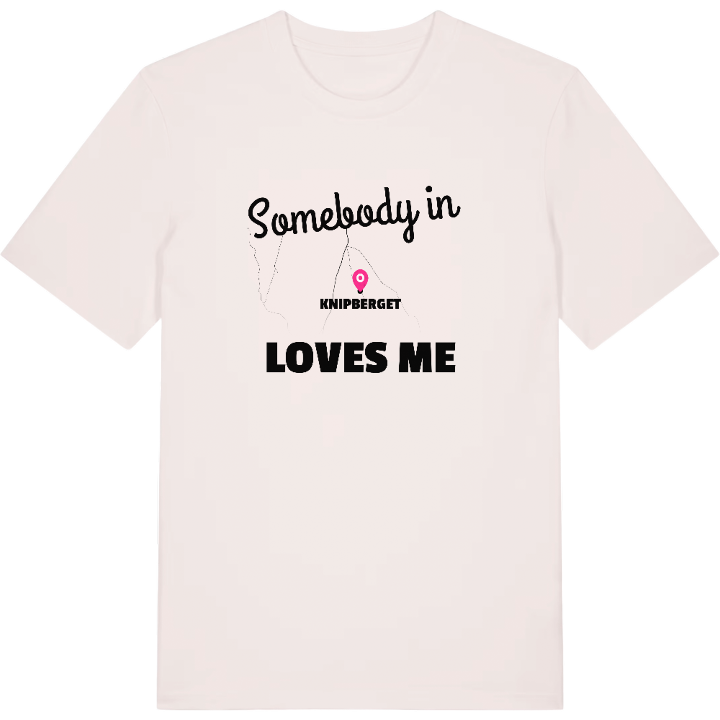 Någon i Knipberget älskar mig t-shirt – t-shirt från PinShirt