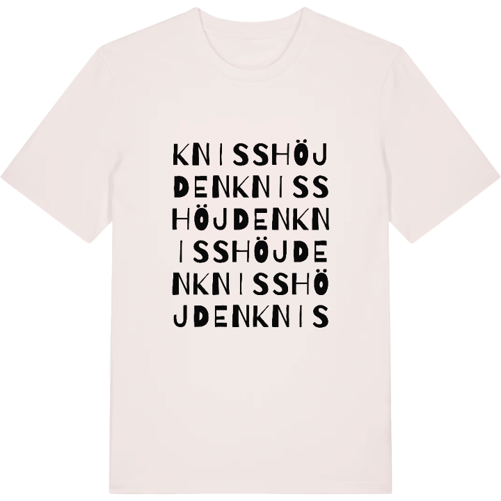 Knisshöjden ordlek t-shirt – t-shirt från PinShirt