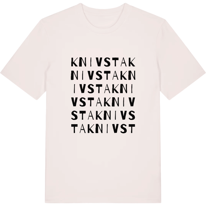 Knivsta ordlek t-shirt – t-shirt från PinShirt