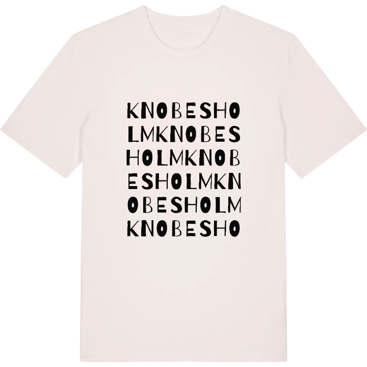 Knobesholm ordlek t-shirt – t-shirt från PinShirt