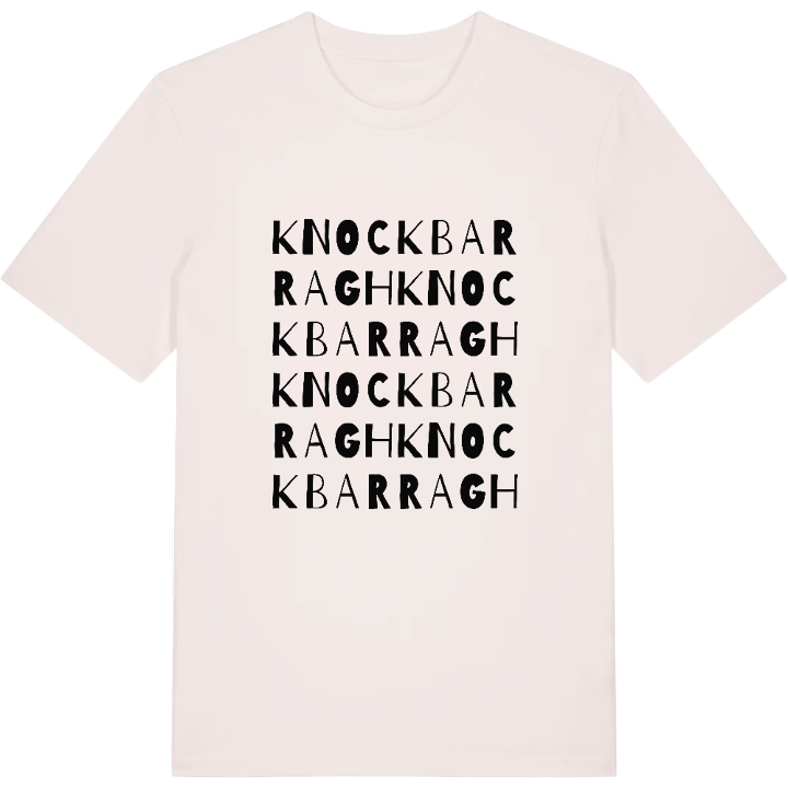 Knockbarragh ordlek t-shirt – t-shirt från PinShirt