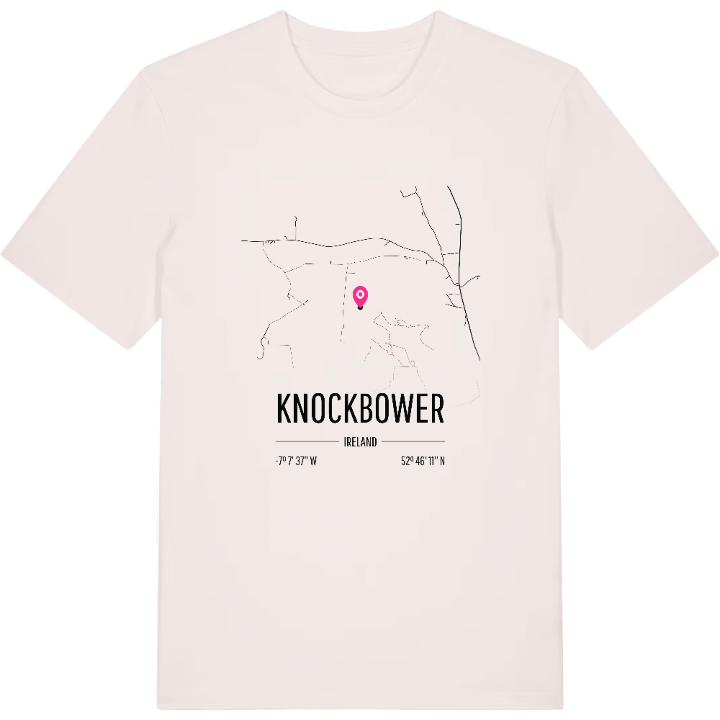 Knockbower karta t-shirt – t-shirt från PinShirt
