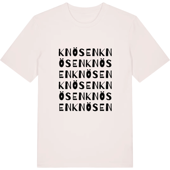 Knösen ordlek t-shirt – t-shirt från PinShirt